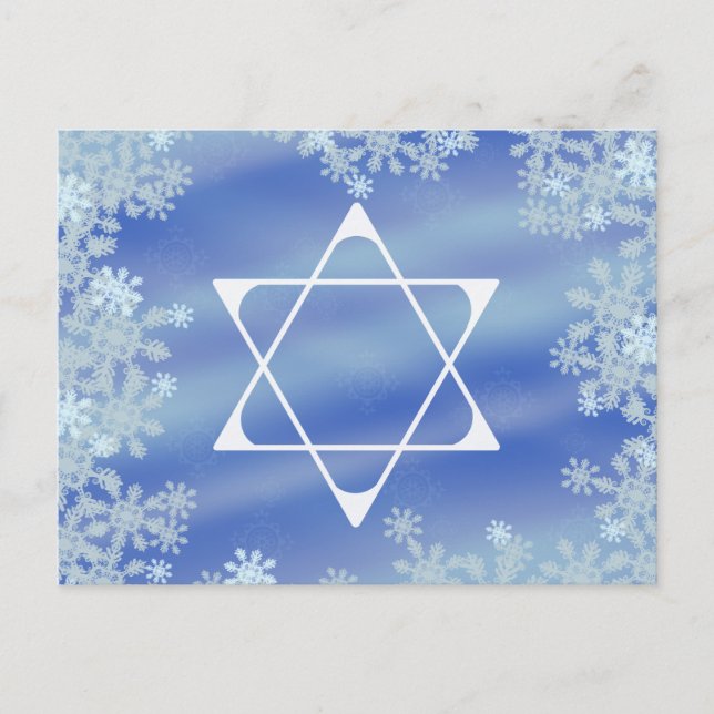 Frosted Star Postcard (Front)