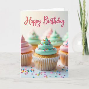 Frosted Sweets Birthday Card