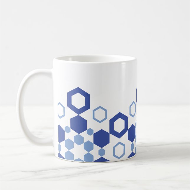 Frosted Symmetry Coffee Mug (Left)