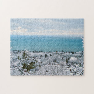 Frosted Trees Jigsaw Puzzle