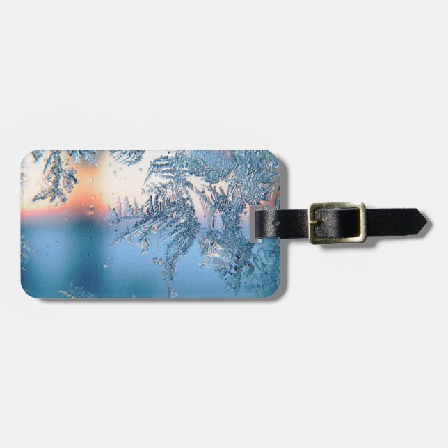 Frosted View Luggage Tag (Front Horizontal)