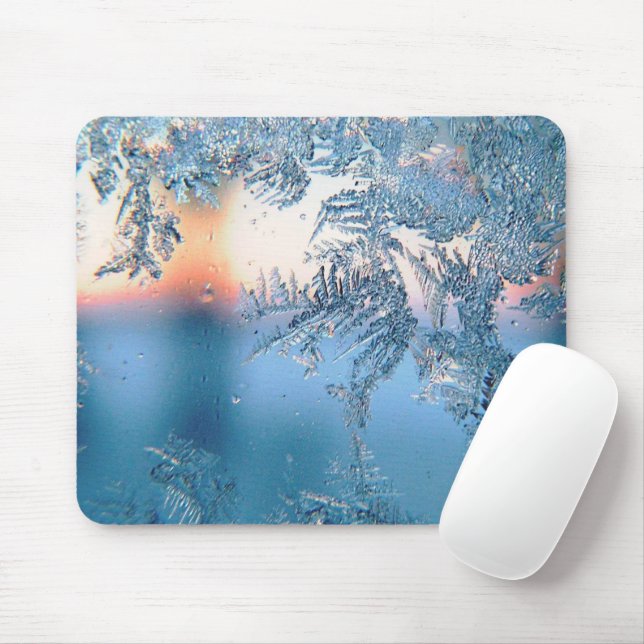 Frosted View Mouse Pad (With Mouse)
