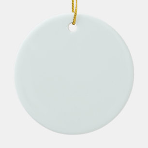 Frosted White Solid Colour   Classic   Elegant Ceramic Tree Decoration