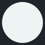 Frosted White Solid Colour | Classic | Elegant Classic Round Sticker<br><div class="desc">Frosted White Solid Colour | Classic | Elegant | Trendy | Stylish | Gift</div>