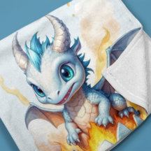 Frostfire Hatchling Baby Dragon Personalised