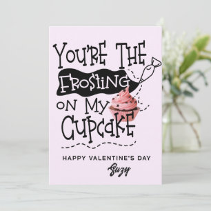 Frosting on My Cupcake Valentine Card