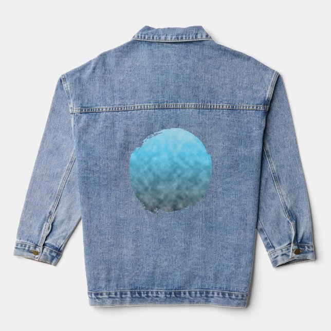 Frostline Horizon Denim Jacket (Back)