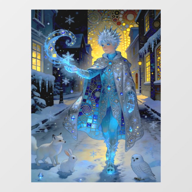 Frostmaker of a Moonlit Street – A Winter Portrait (Sheet)