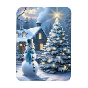 Frosty and His Magical Christmas Magnet