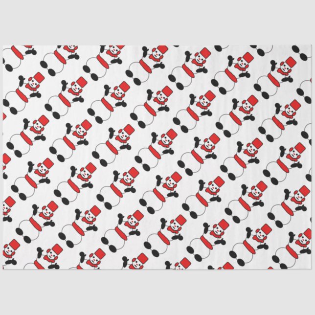 FROSTY DA SNOWMAN TISSUE PAPER (Front)