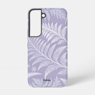 Frosty Feather Lavender Galaxy S22 Case
