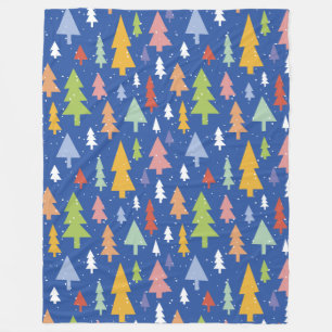 Frosty Forest Fleece Blanket