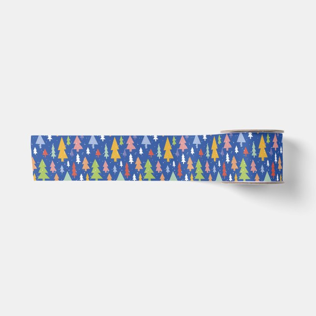 Frosty Forest Ribbon  Satin Ribbon (Front)