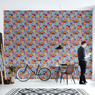 Frosty Fun and Playful I  Wallpaper