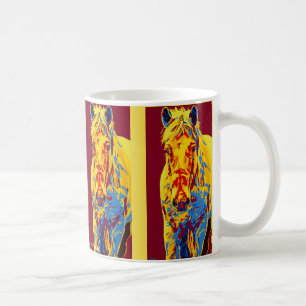 Frosty Horse Mug