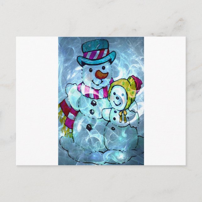 FROSTY LOVE.jpg Postcard (Front)