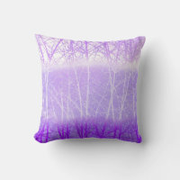 Frosty Misty Trees in Lilac Lavender