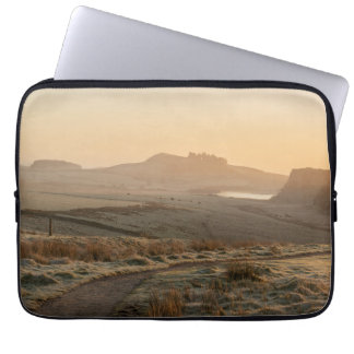 Frosty Morning at Steel Rigg Laptop Sleeve