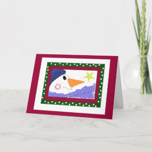 Frosty Night Holiday Card