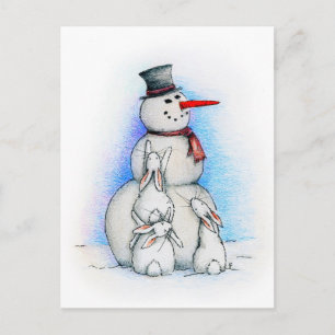 FROSTY POSTCARD
