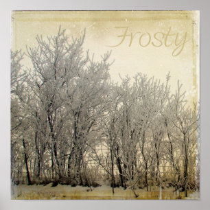 Frosty Poster