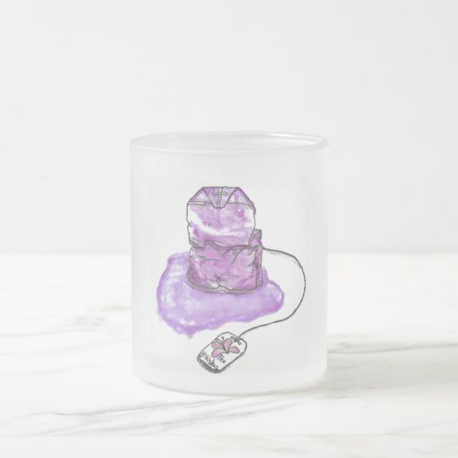 Frosty Purple Tea Mug (Center)