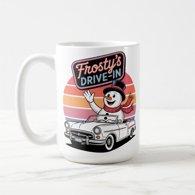 Frosty’s Drive-In Coffee Mug (Left)