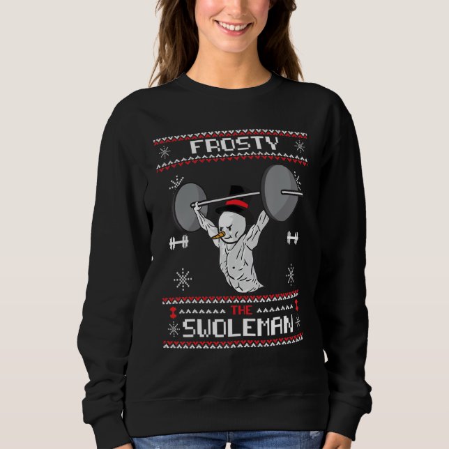 Frosty Swoleman Sweatshirt (Front)