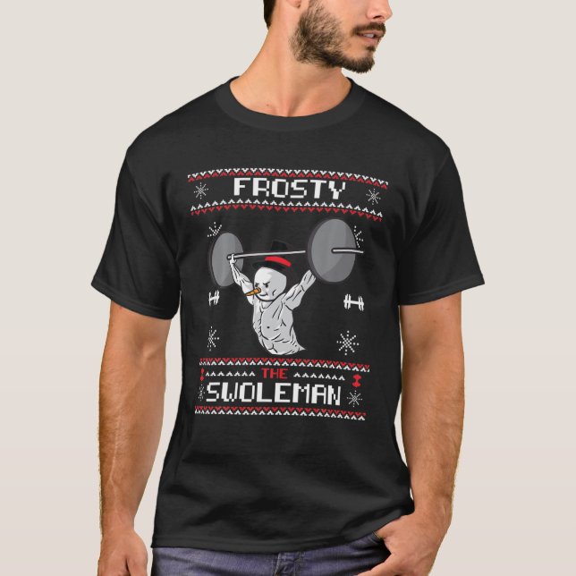 Frosty Swoleman T-Shirt (Front)