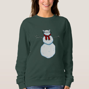 Frosty The Snow Cat! Sweatshirt