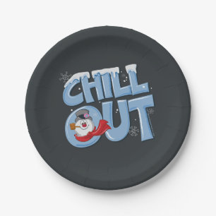 Frosty the Snowman™ Chill Out Paper Plate