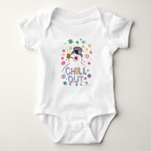 Frosty the Snowman™ "Chill Out" Rainbow Colours Baby Bodysuit