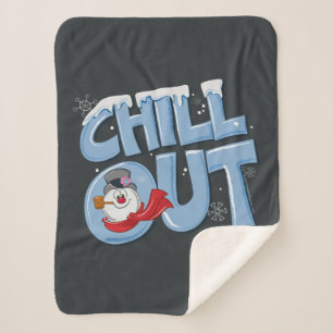Frosty the Snowman™   Chill Out Sherpa Blanket