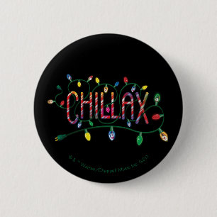 Frosty the Snowman™   "Chillax" Holiday Lights 6 Cm Round Badge