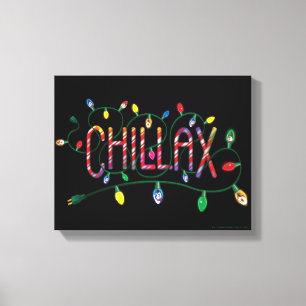 Frosty the Snowman™   "Chillax" Holiday Lights Canvas Print