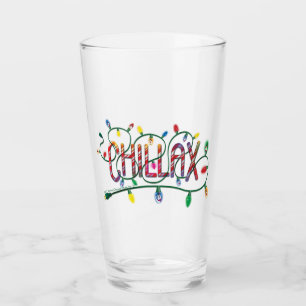 Frosty the Snowman™ "Chillax" Holiday Lights Glass