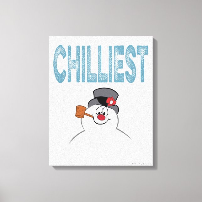 Frosty the Snowman™ | Chilliest Canvas Print (Front)