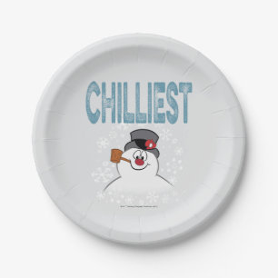 Frosty the Snowman™ Chilliest Paper Plate