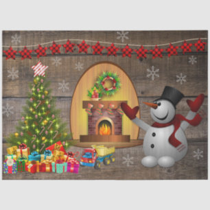 Frosty The Snowman Christmas Tissue Paper
