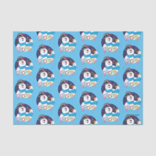 Frosty the Snowman™ Colourful Candy Cane Name Tissue Paper