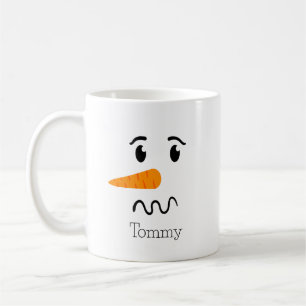 Frosty the Snowman Confuse Face Coffee Mug