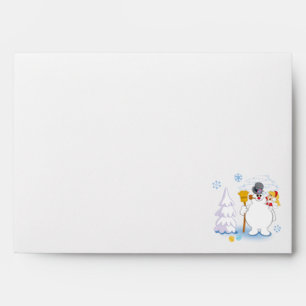Frosty the Snowman™ Frosty & Karen Winter Fun Envelope