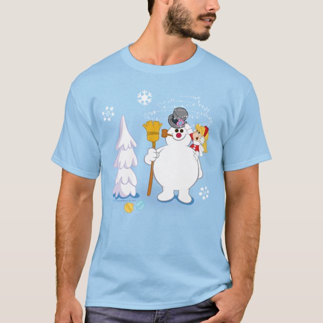 Frosty the Snowman™ | Frosty & Karen Winter Fun T-Shirt (Front)