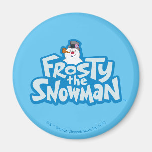 Frosty the Snowman™   Frosty Stacked Logo Magnet