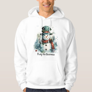 ⛄ Frosty the Snowman Hoodie – Winter Whimsy Awaits