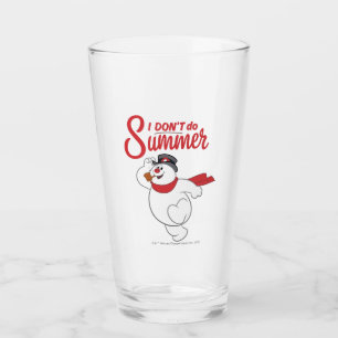 Frosty the Snowman™ I Don't Do Summer Glass