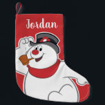 Frosty the Snowman™ | I Don't Do Summer Small Christmas Stocking<br><div class="desc">Check out this fun retro graphic of Frosty the Snowman that reads: "I don't do summer".</div>