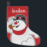 Frosty the Snowman™ | I Don't Do Summer Small Christmas Stocking<br><div class="desc">Check out this fun retro graphic of Frosty the Snowman that reads: "I don't do summer".</div>