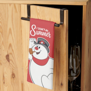 Frosty the Snowman™   I Don't Do Summer Tea Towel