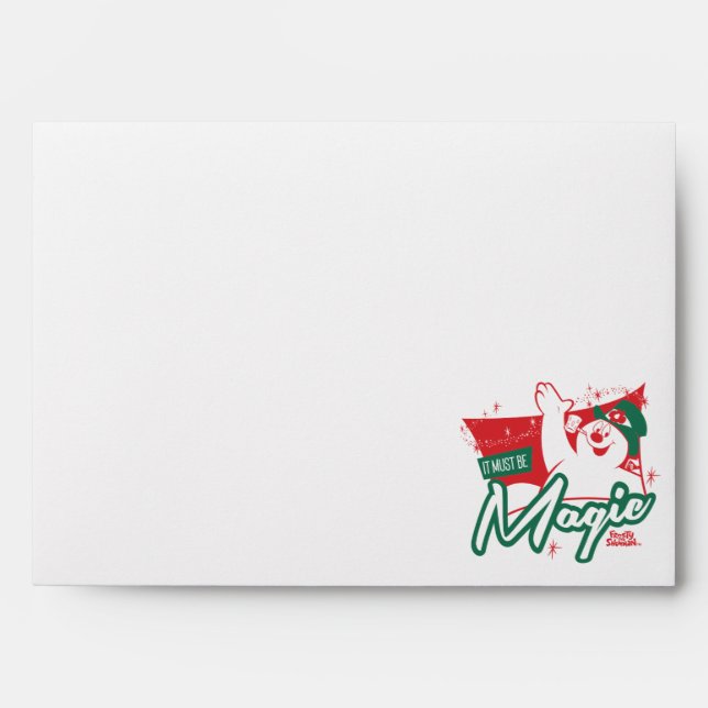 Frosty the Snowman - It Must Be Magic Envelope (Front)